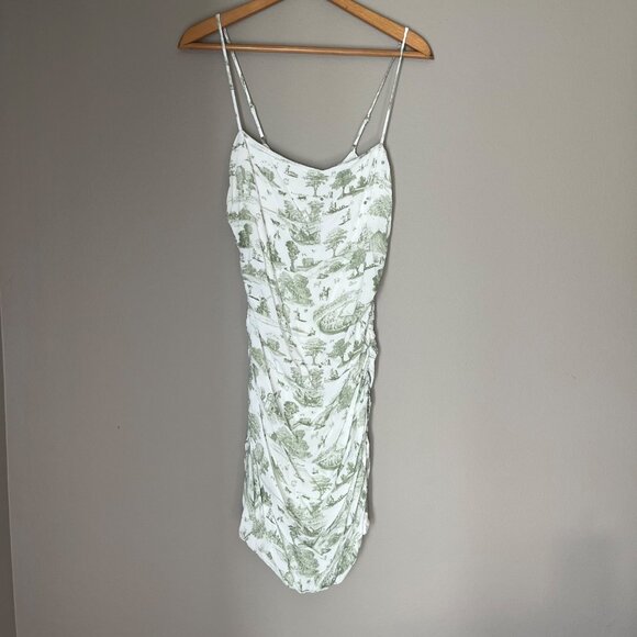 We Wore What Dress Size Large Bodycon Mini Sexy Vacation 90s Y2K NEW - Picture 2 of 7